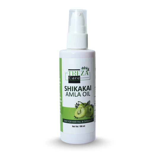 TREZA Care Shikakai Amla Hair Oil – Strength & Shine Naturally