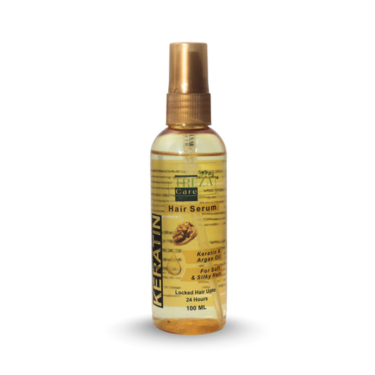 Treza Care Hair Serum – Keratin & Argan Oil (Golden) – 100ml