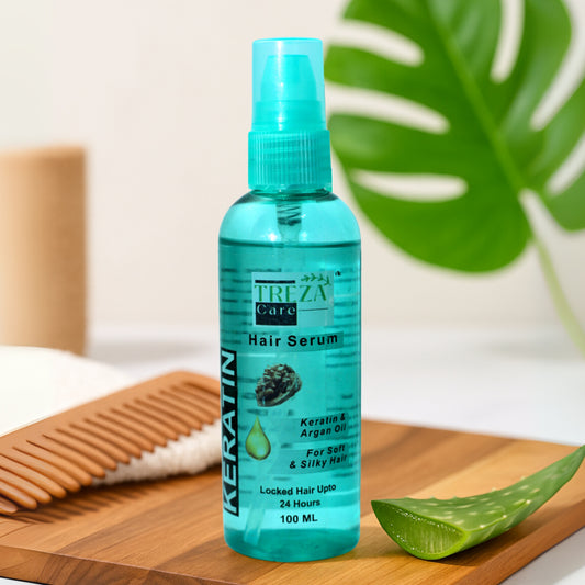 Treza Care Hair Serum with Keratin & Argan Oil – 100ml